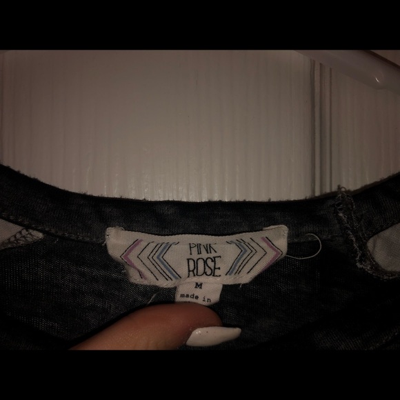 Pink Rose girls shirt - Picture 3 of 4